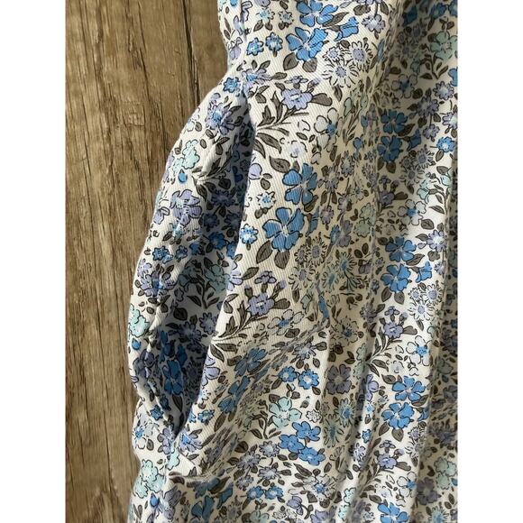 Nordstrom Petite Plume Fleur Dazur Chloe Floral Nightgown S 100% Cotton Floral - Picture 9 of 11